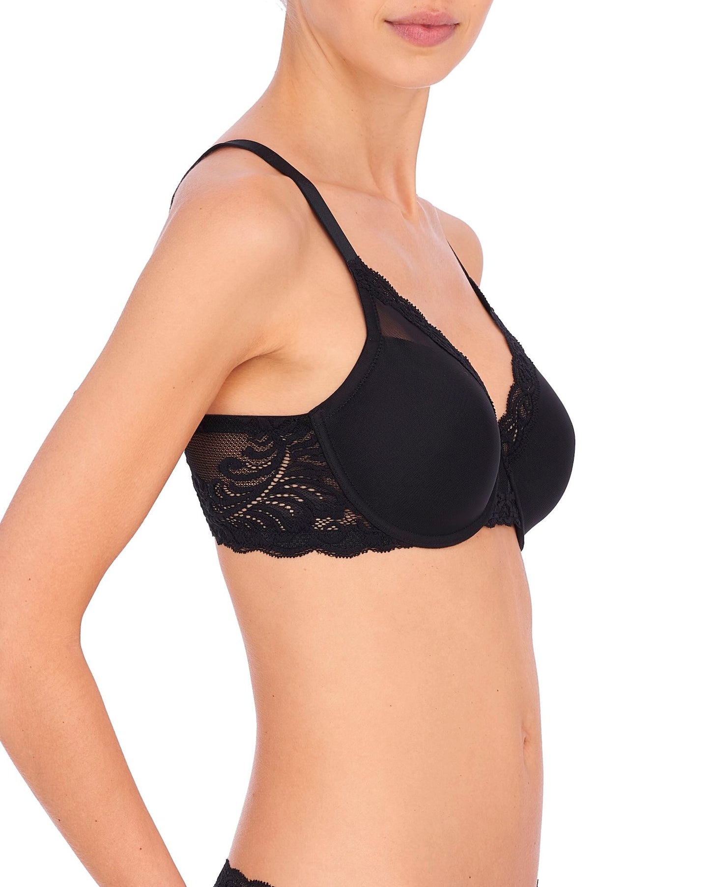 Feathers full figure bra