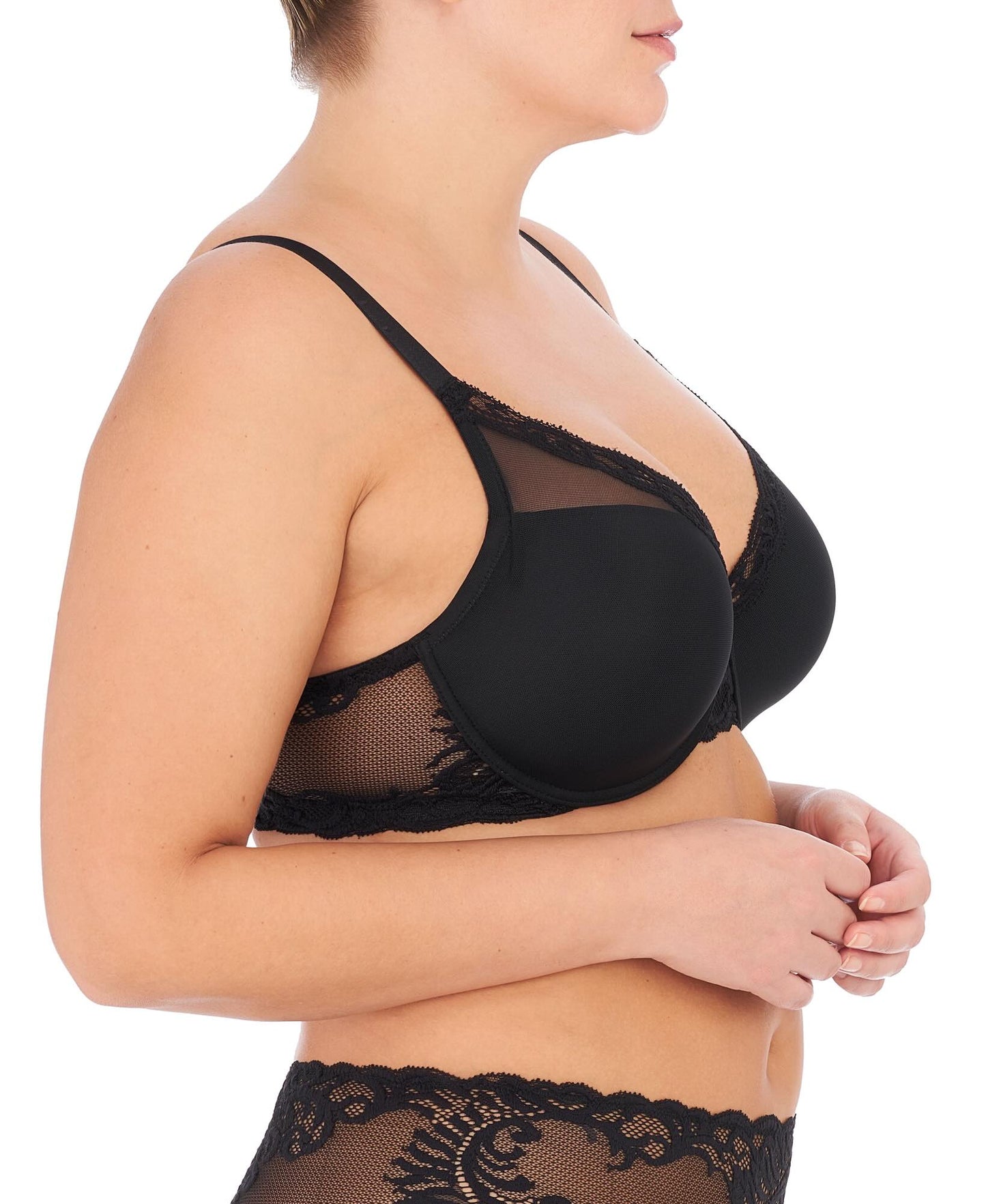 Feathers full figure bra