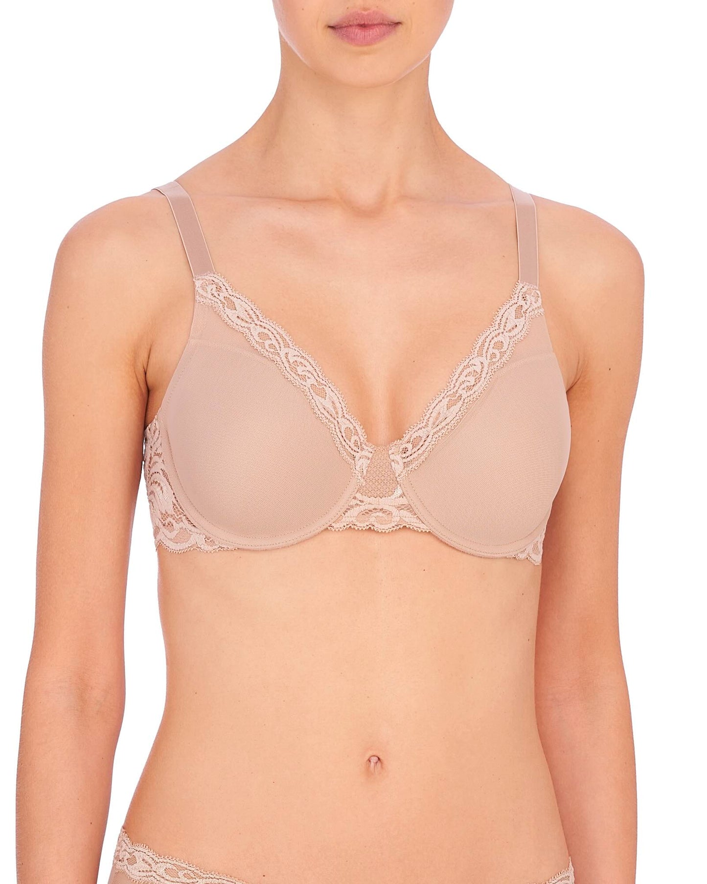 Feathers full figure bra