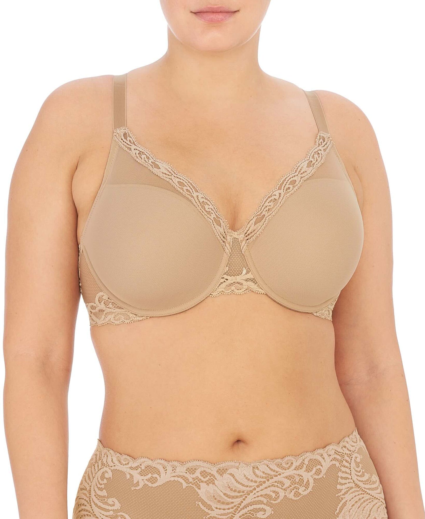 Feathers full figure bra