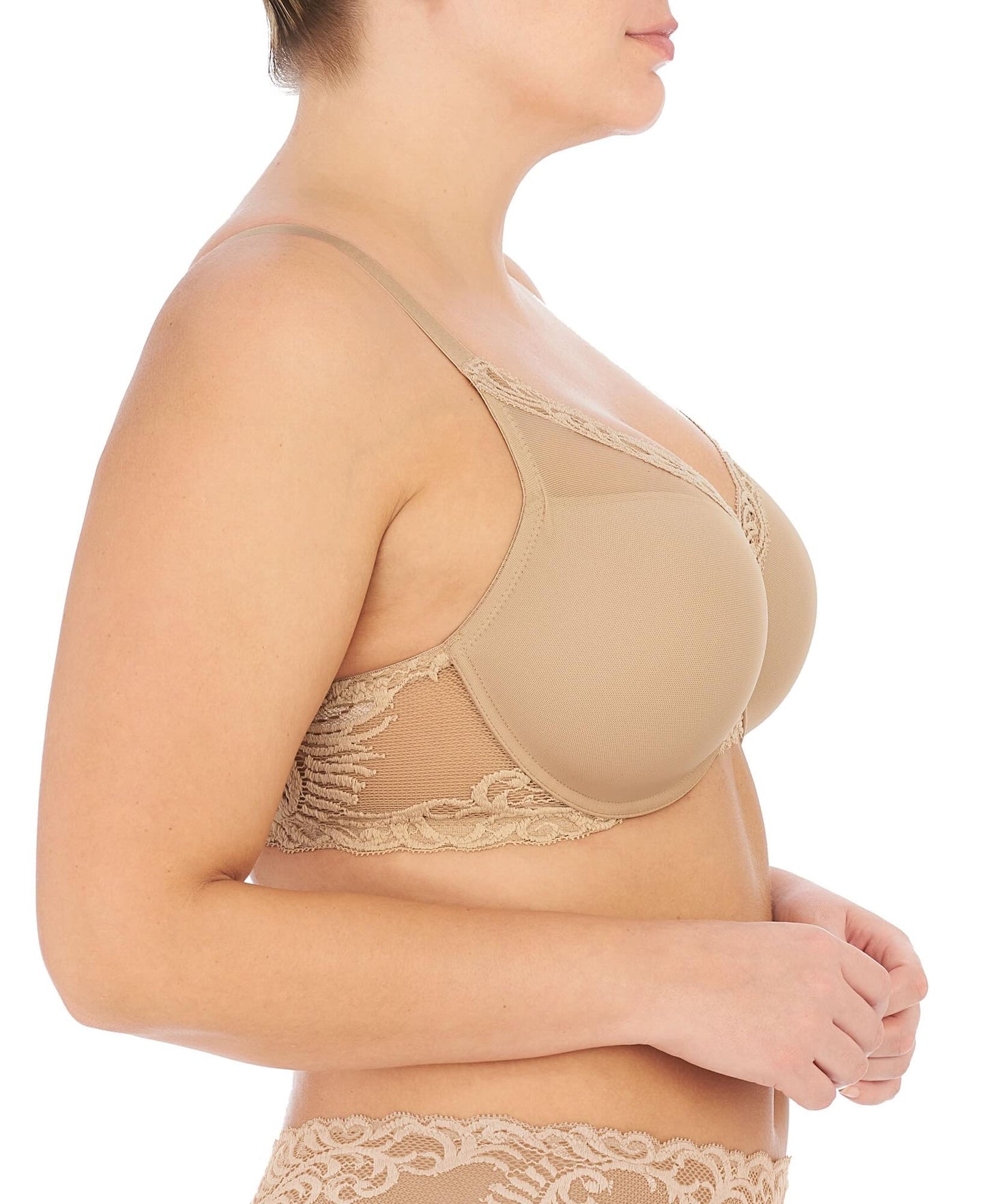 Feathers full figure bra