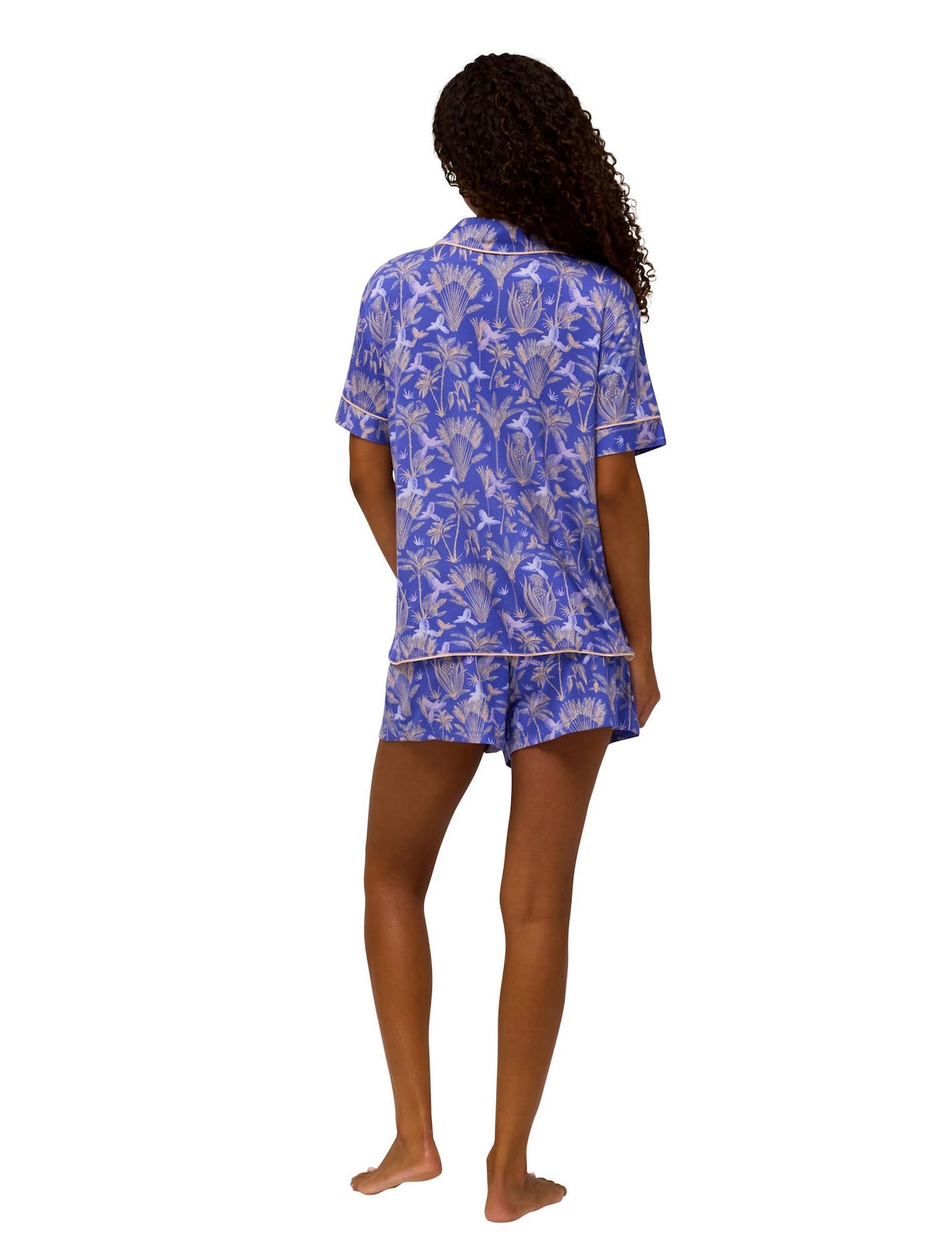 All American shortie pajama set - tropical night