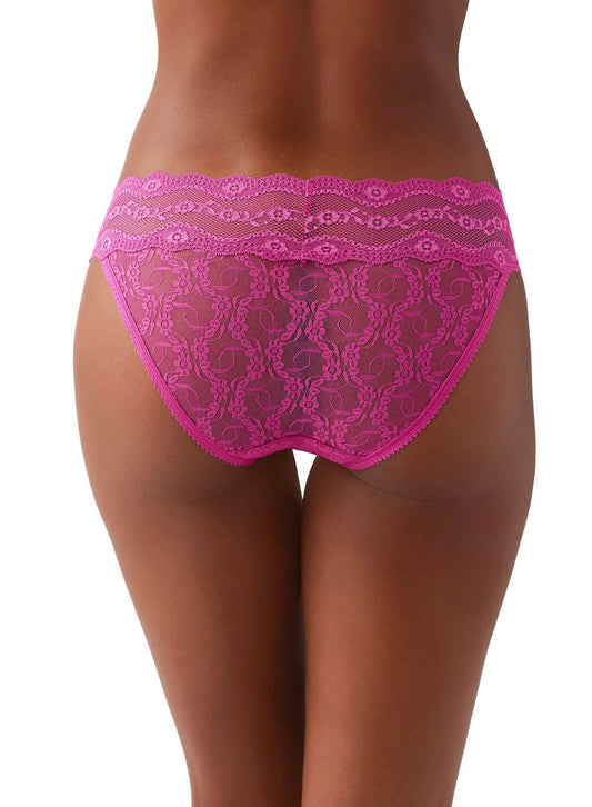 Lace Kiss bikini - fuchsia red