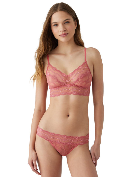 Lace Kiss bralette - early fall color