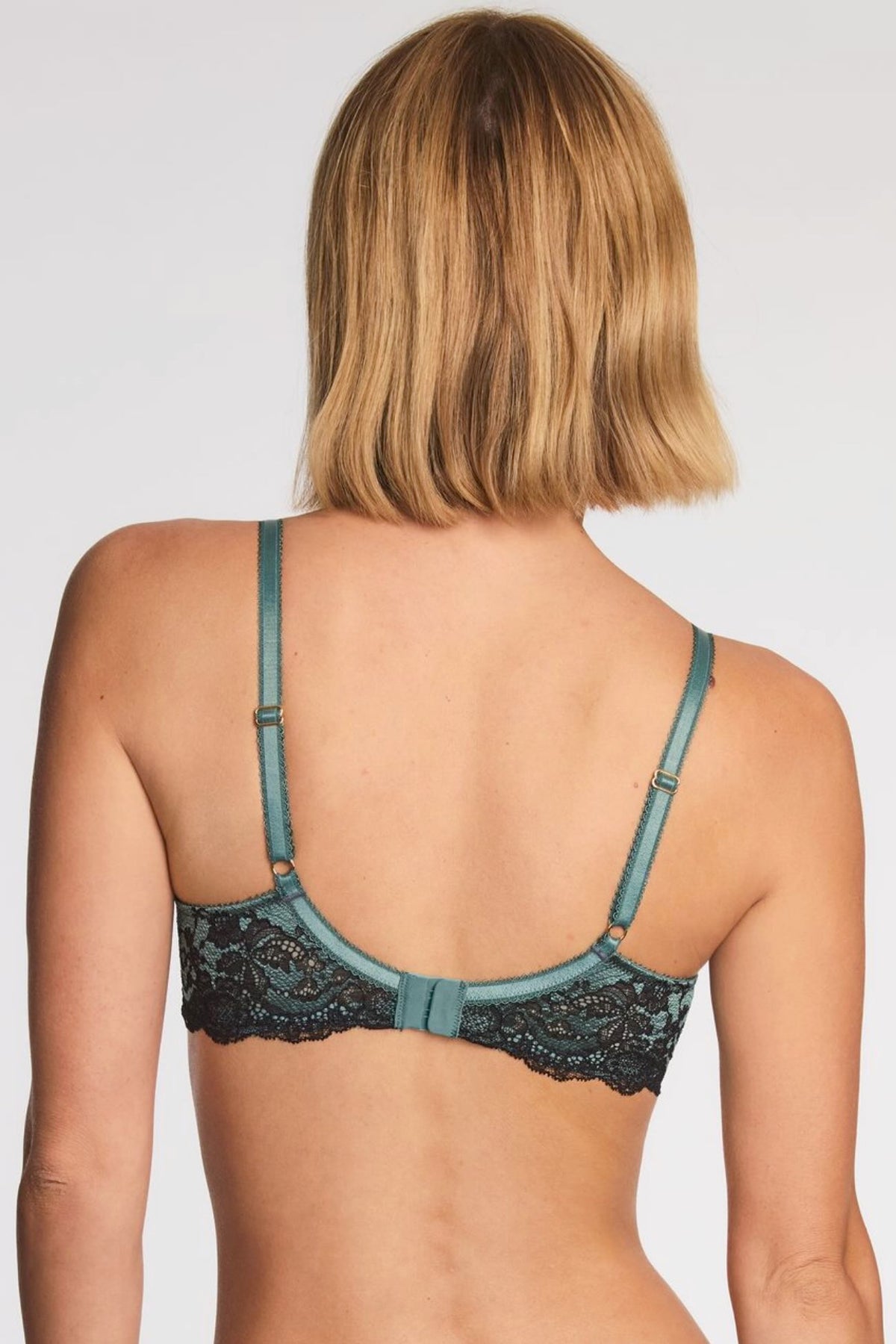 Modern Affair T-Shirt Bra - silver pine/black