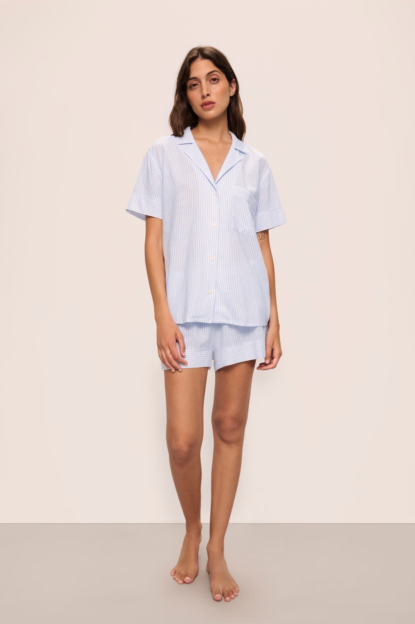 Nautico relaxed short pajama set