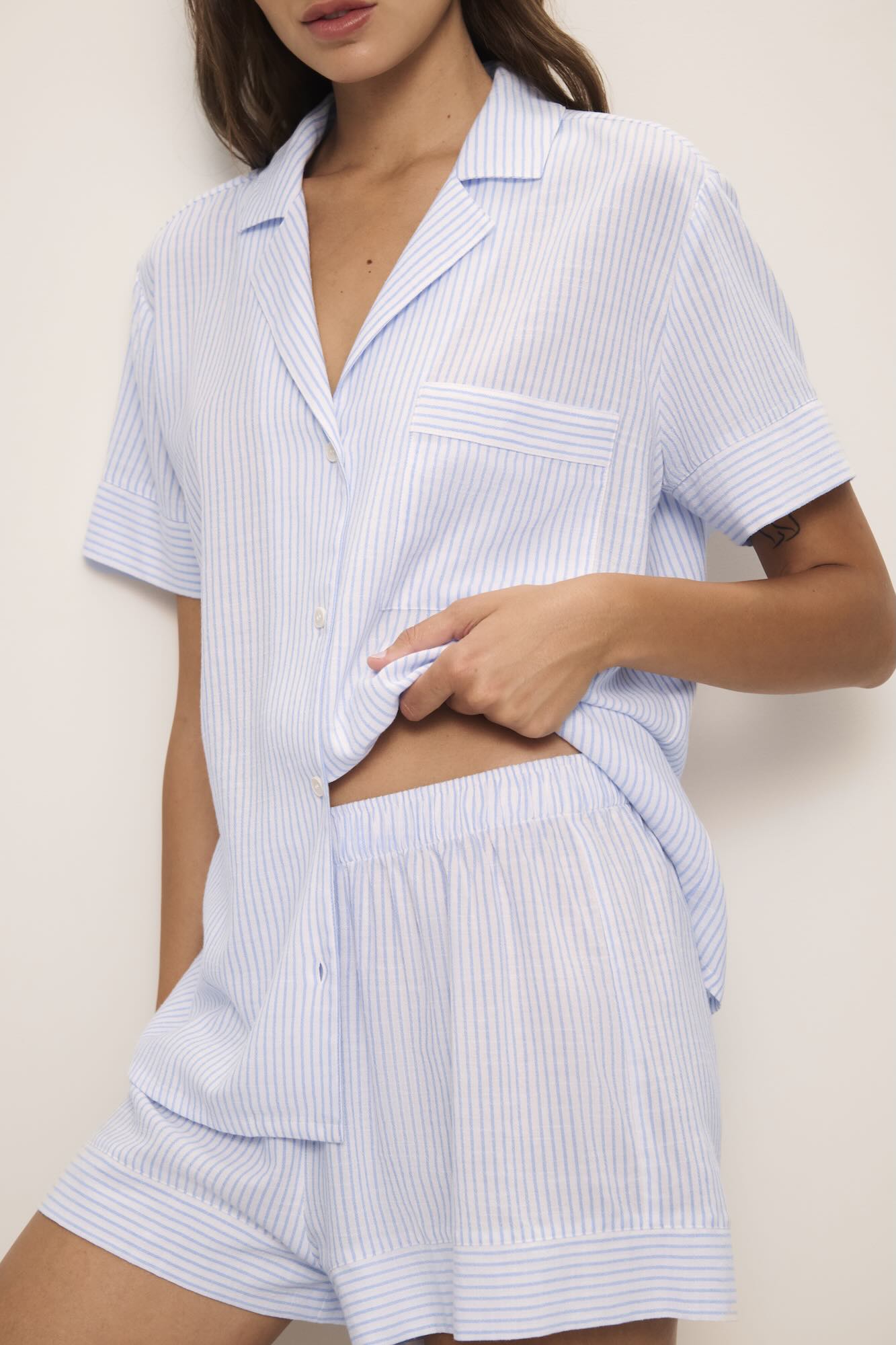 Nautico relaxed short pajama set