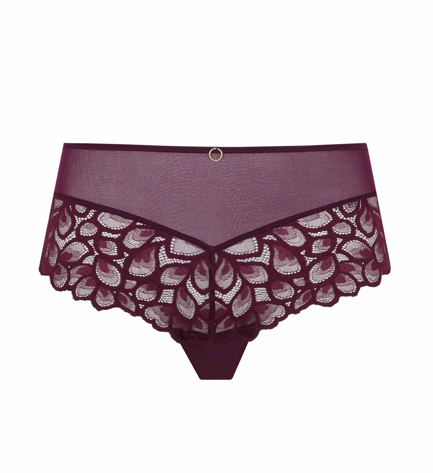 Allure deep brief - plum