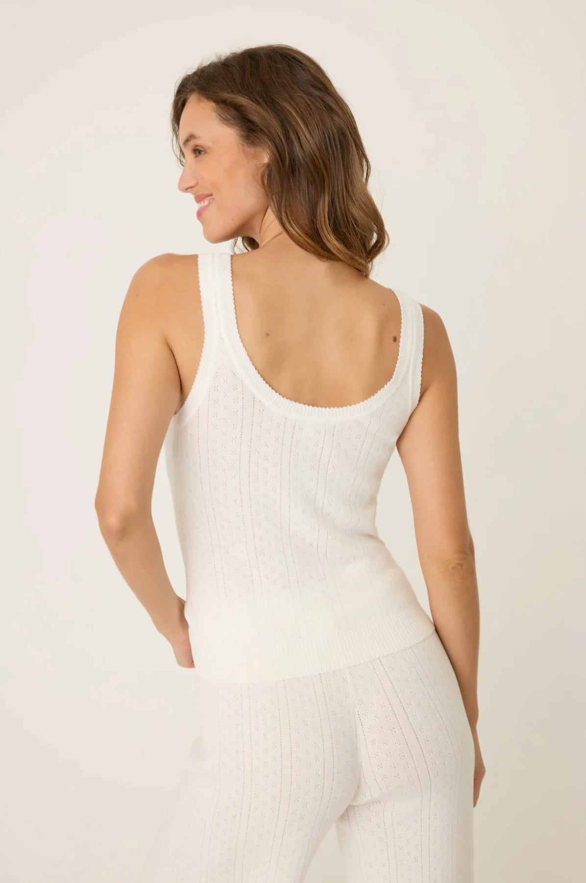 Sweetheart Pointelle cami