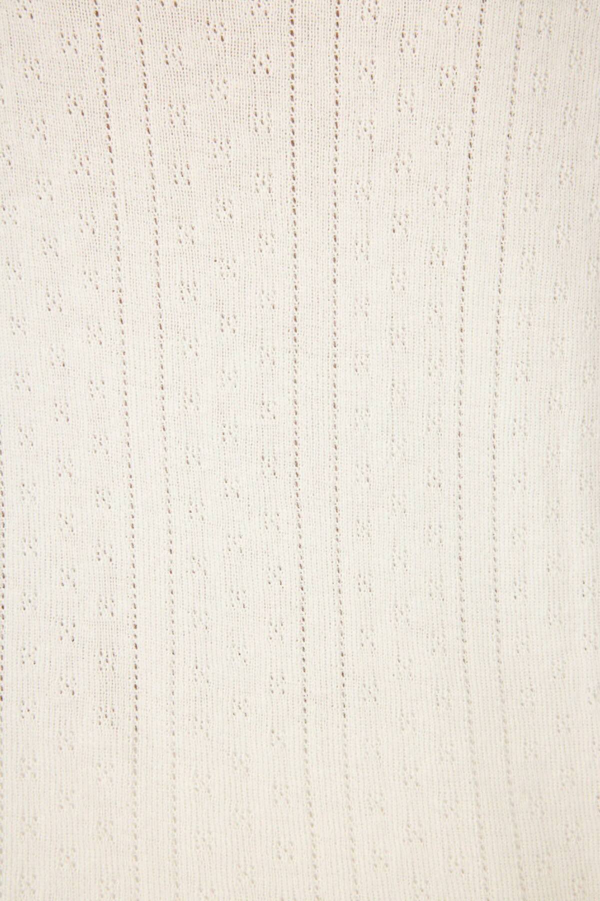 Sweetheart Pointelle cardigan