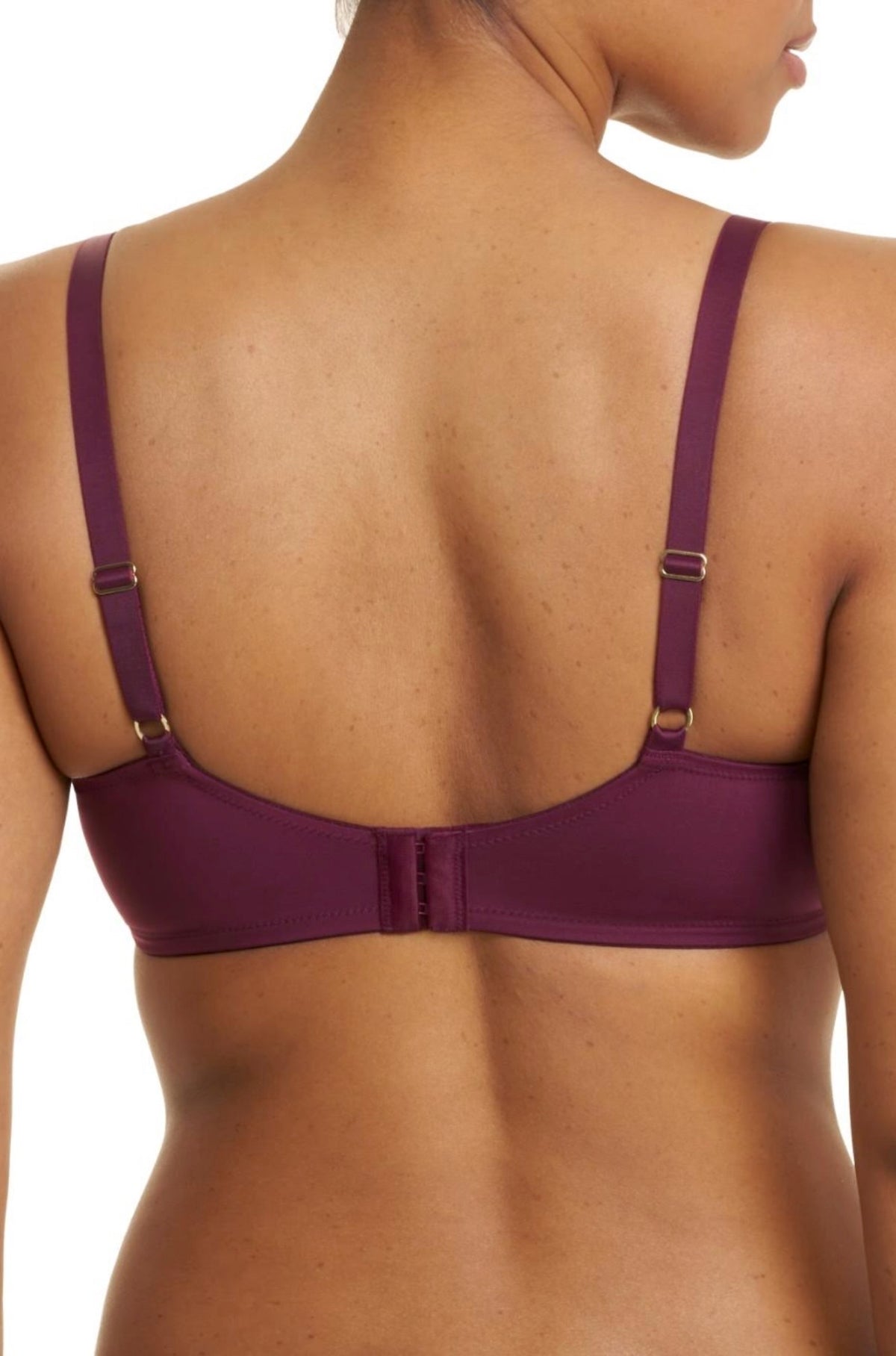 Statement Full Figure underwire bra - black raspberry