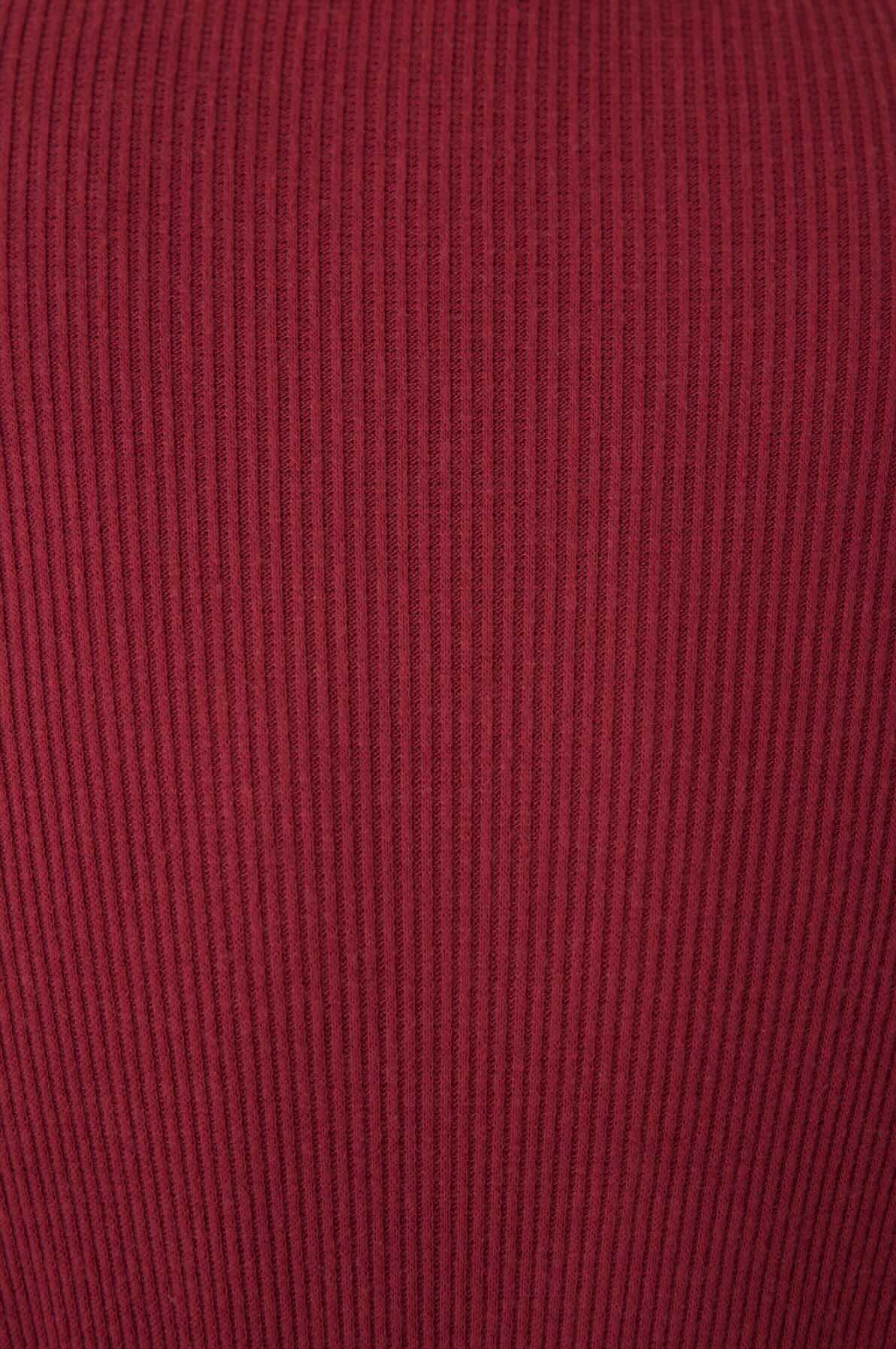 Textured essentials robe - port
