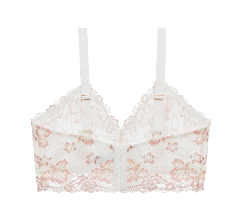 Savona Curvy longline bralette (shown with panties)