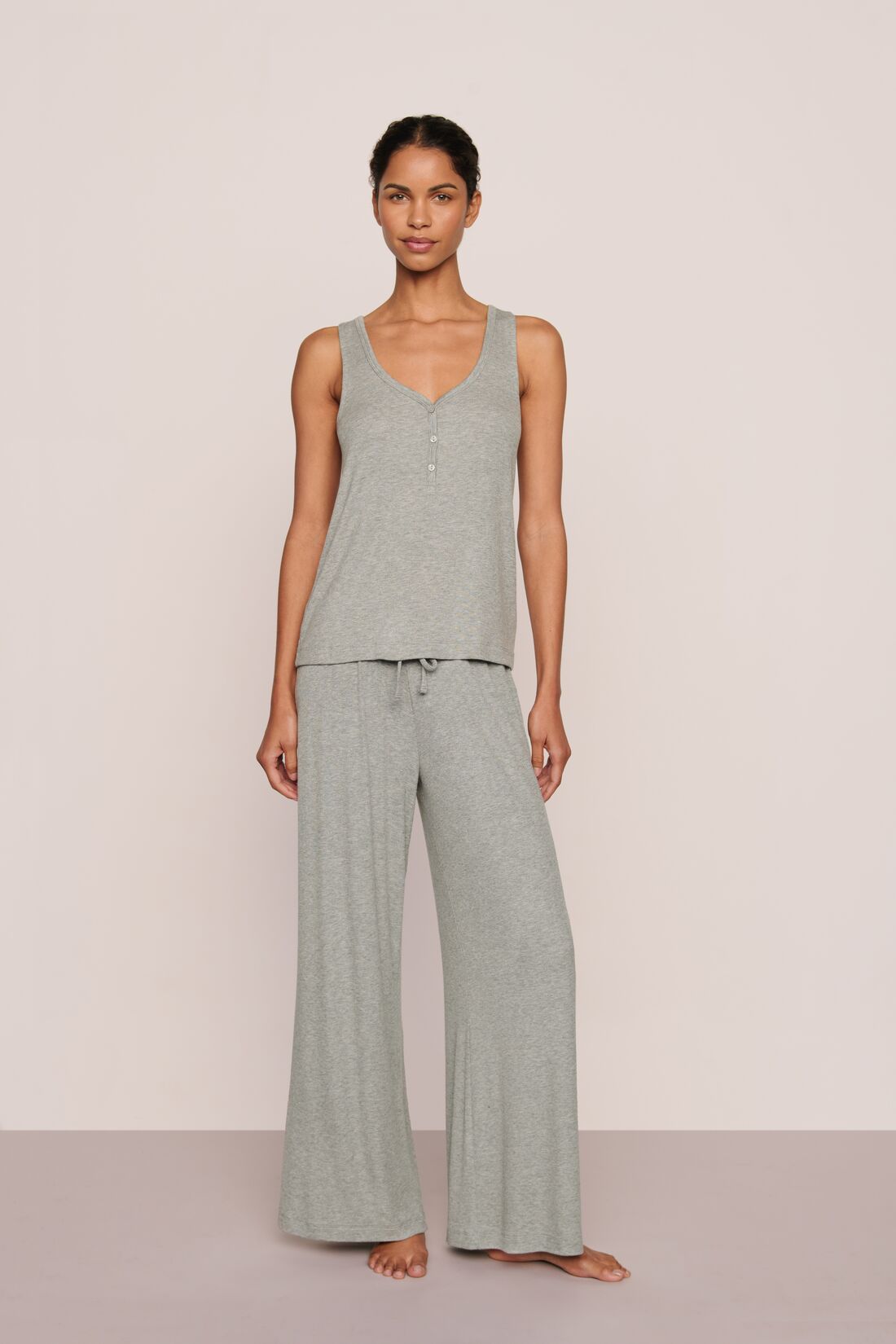 Dream Rib v-neck tank
