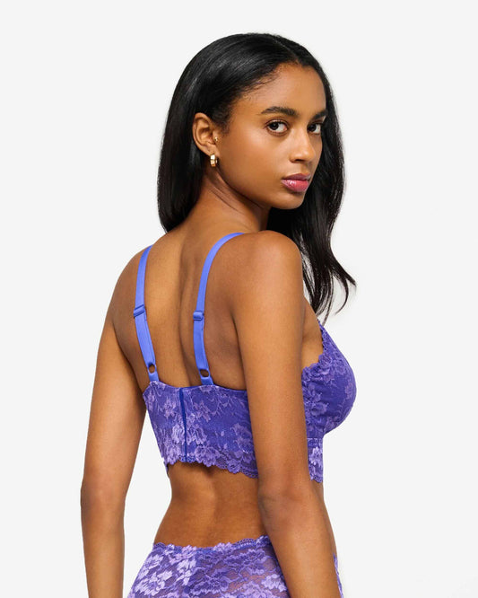Savona curvy longline bralette - lucia/linaria