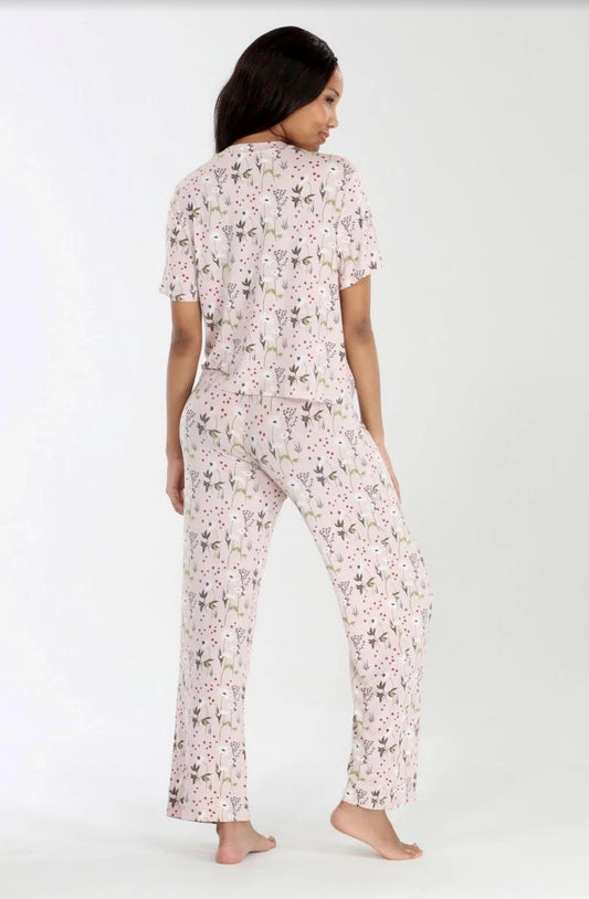 All American pajama set - luster floral