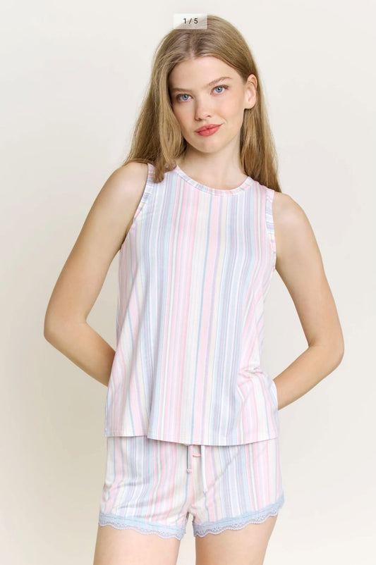 All American tank and shortie set