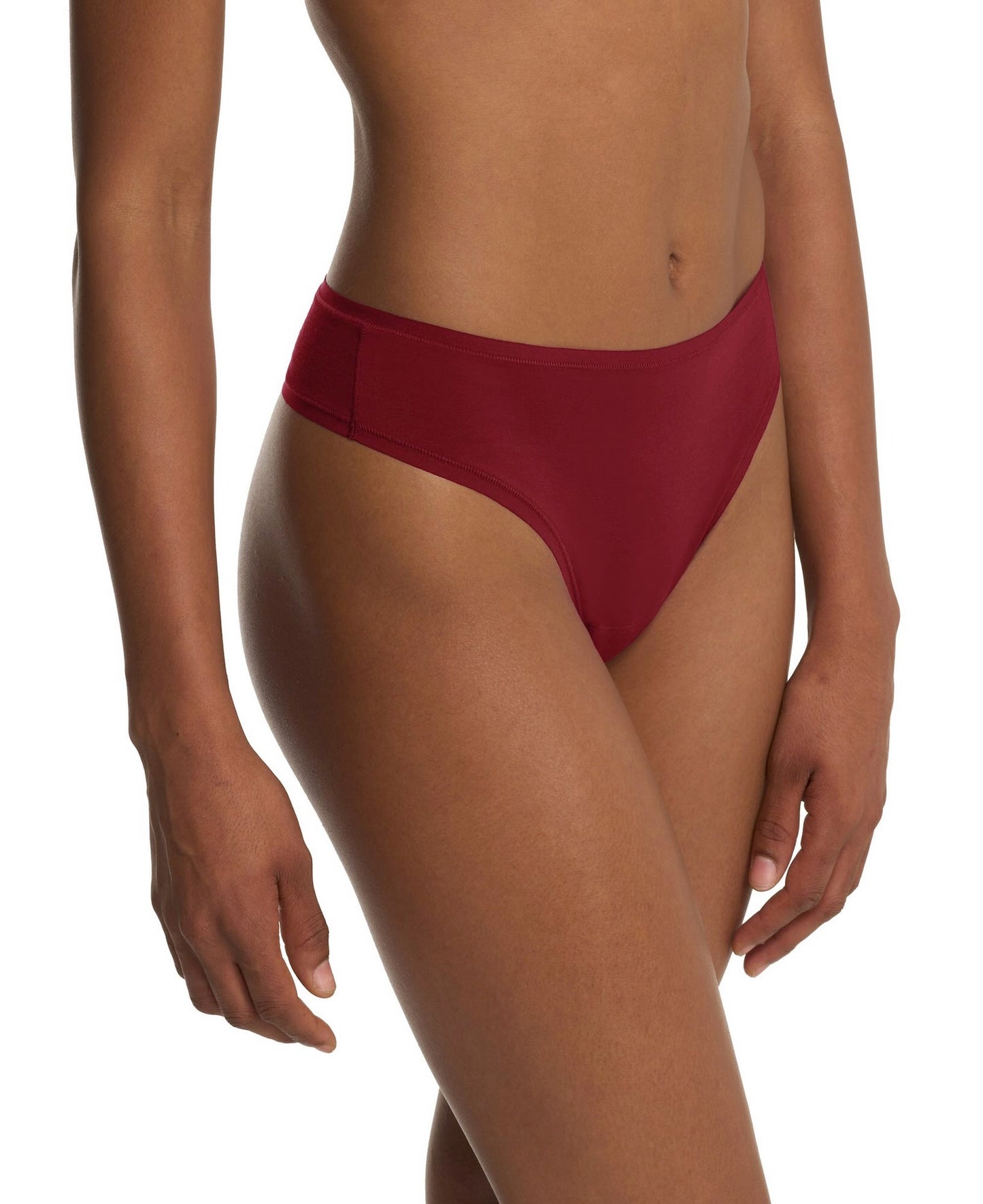 Bliss Bare thong - dark red