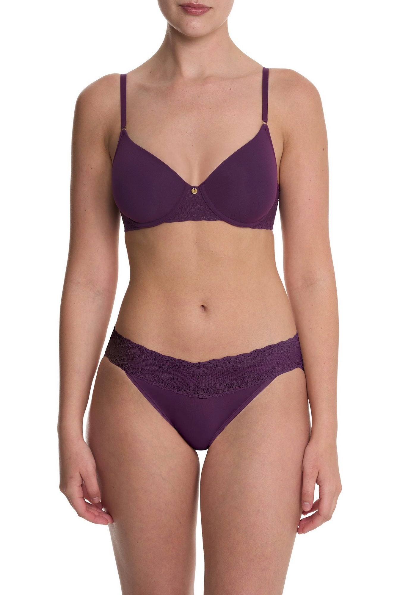 Bliss Perfection French cut brief - fig jam