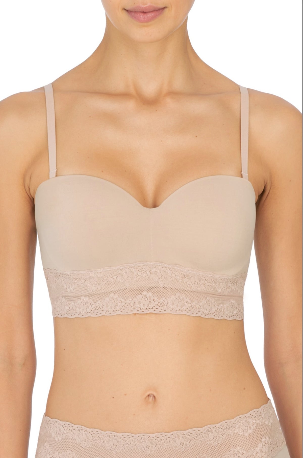 Bliss Perfection strapless contour underwire bra
