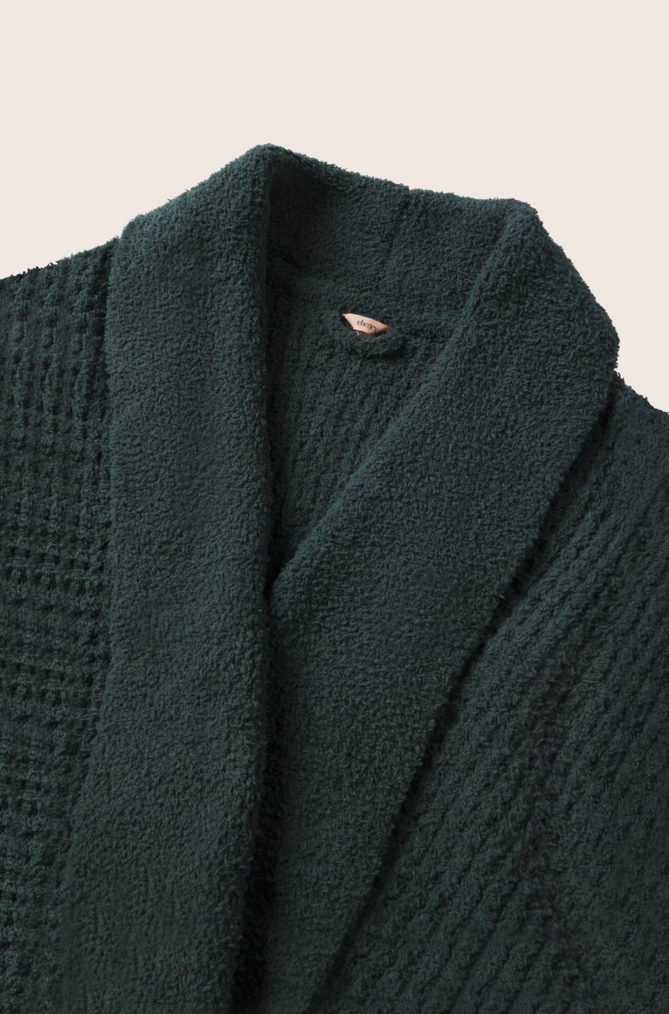 Recycled Boucle Waffle robe