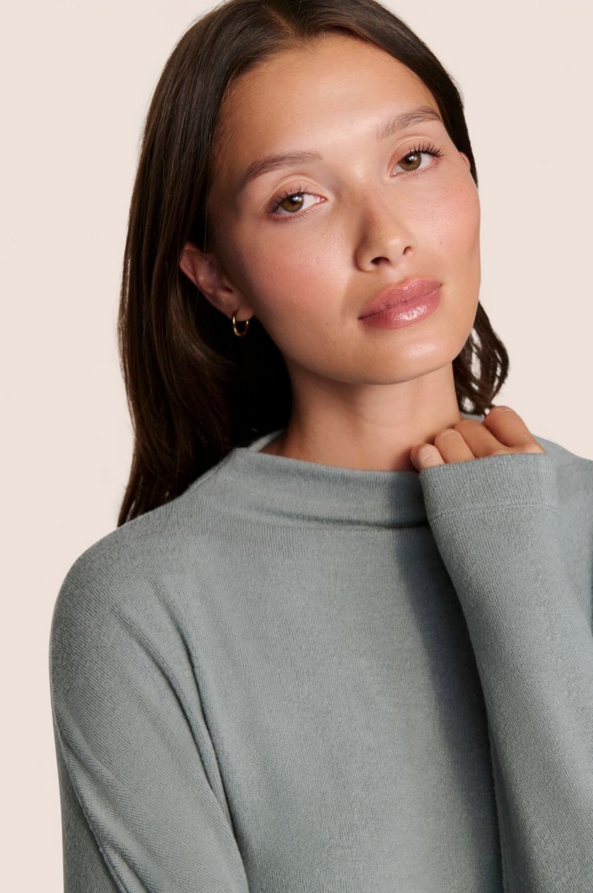 Cozy Time mock pullover