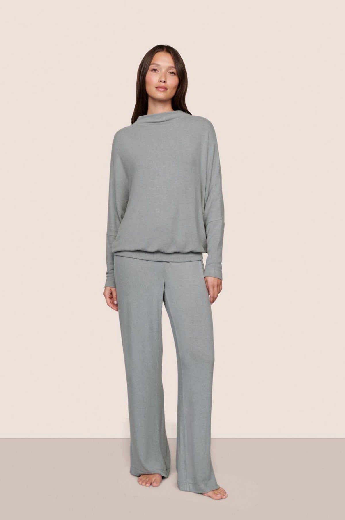Cozy Time mock pullover