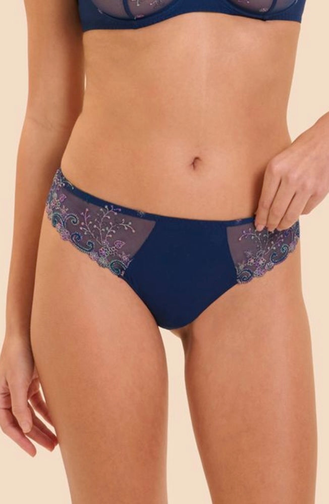 Delice thong - rainbow blue
