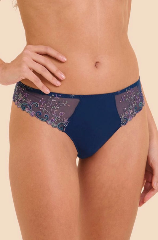 Delice thong - rainbow blue