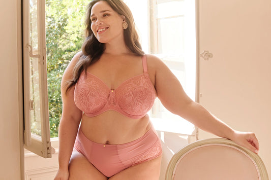 Dream full cup bra - rose pink