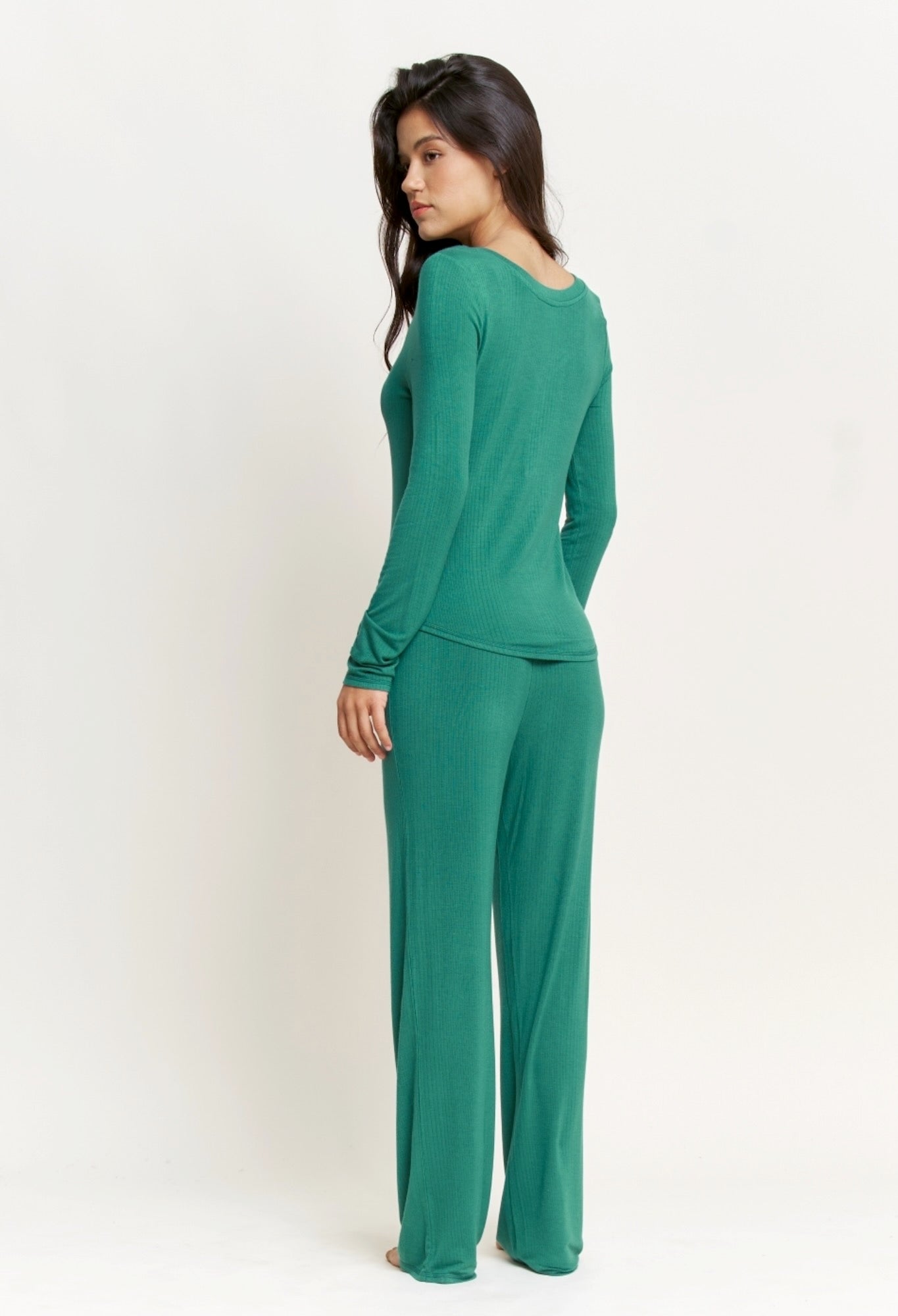 Dreamland long henley pajama set