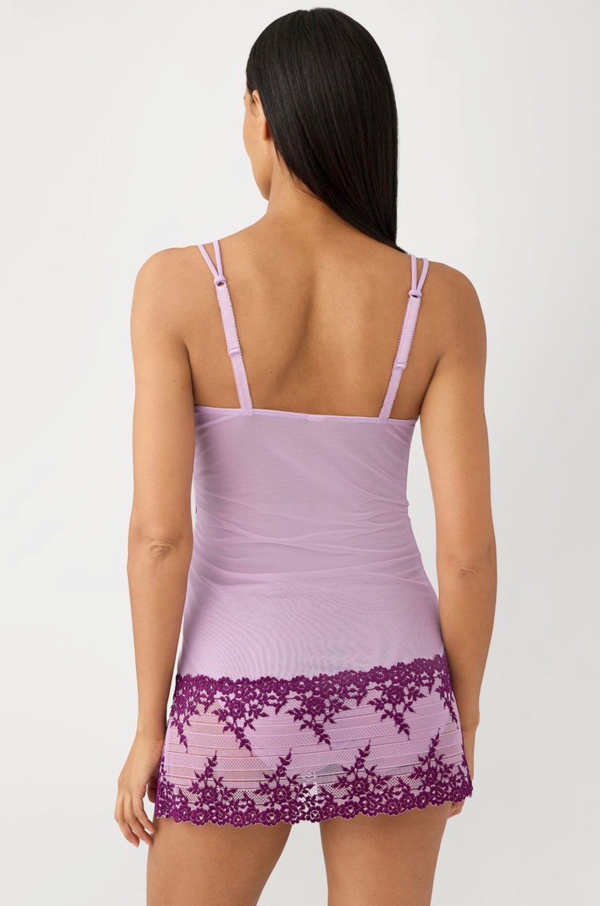 Embrace Lace chemise - lavender sage