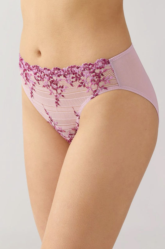 Embrace Lace high cut brief - keepsake lilac