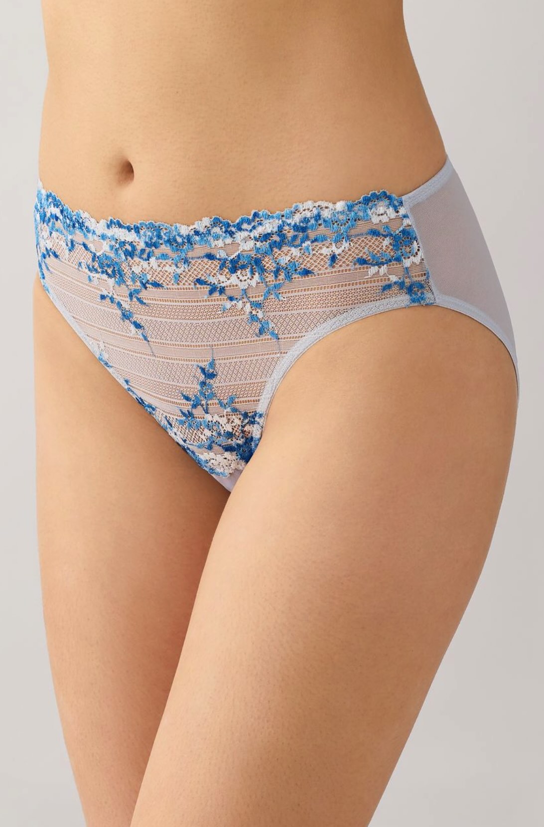 Embrace Lace high cut brief - micro chip