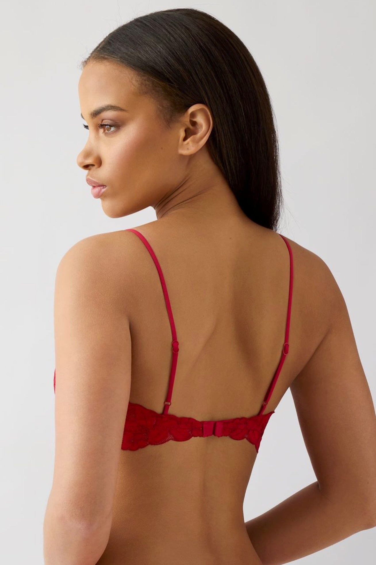 Feeling Famous bralette - chili pepper