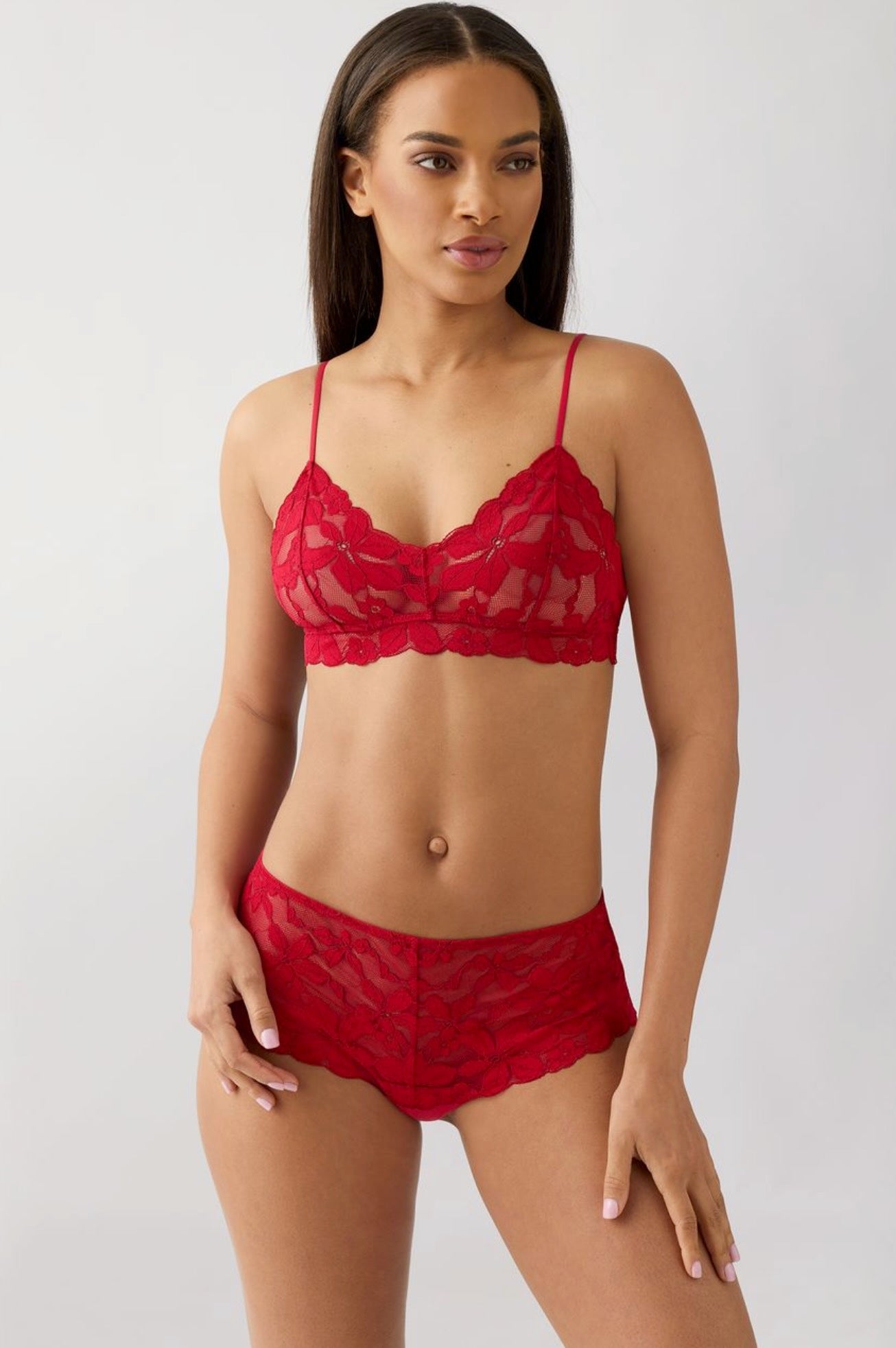 Feeling Famous bralette - chili pepper