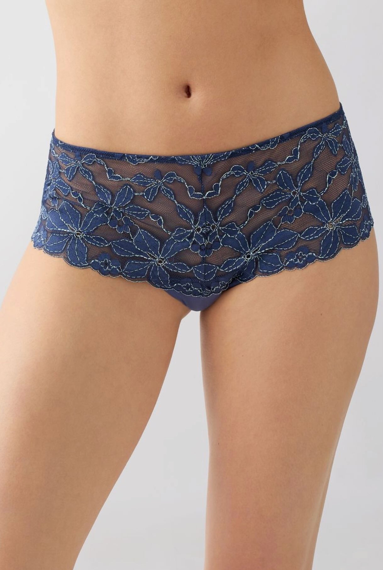 Feeling Famous tanga - crown blue