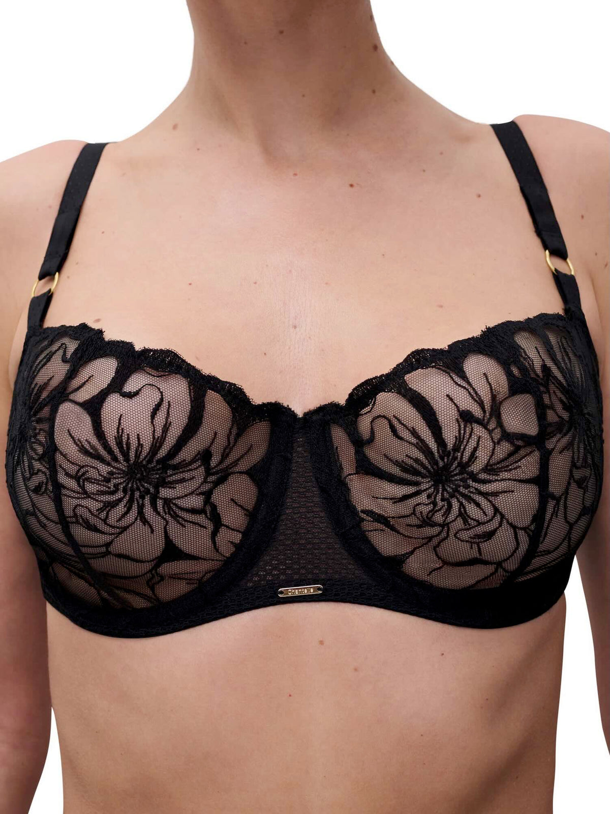 Fleurs demi bra