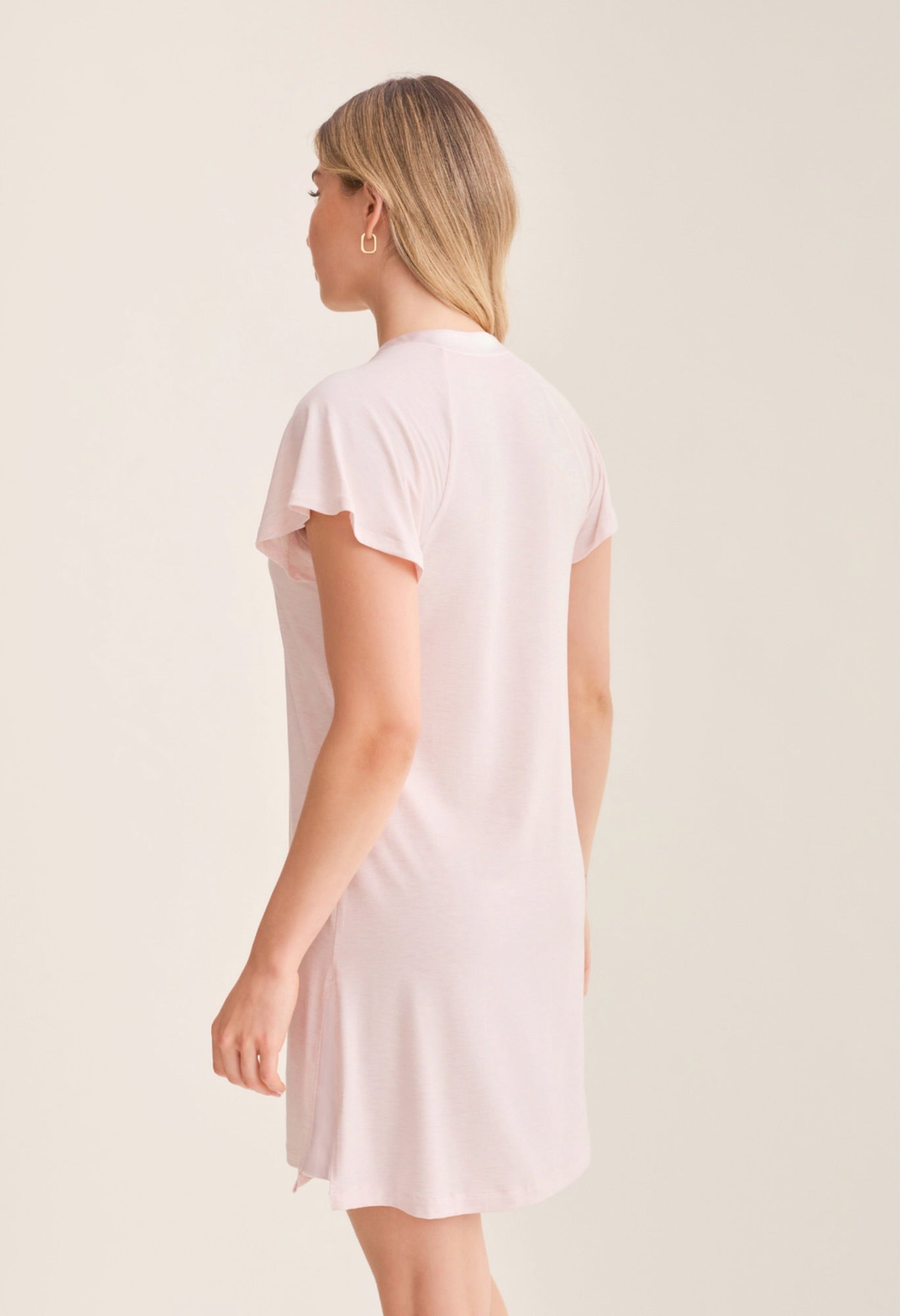 Flutter sleeve nightshirt