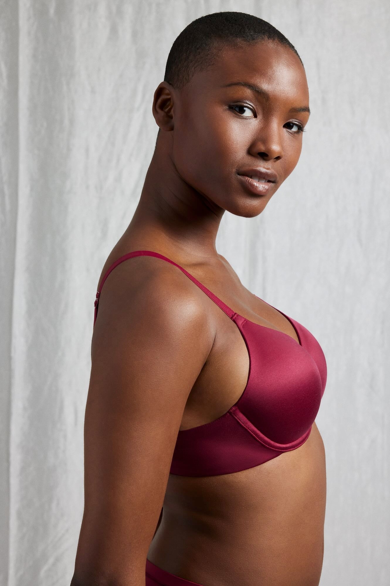 Future Foundation contour bra - rhubarb