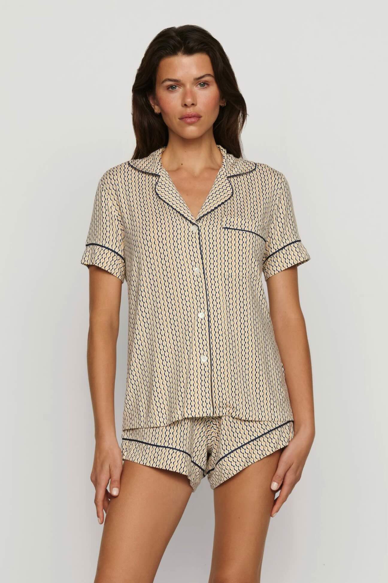 Gisele printed relaxed short set