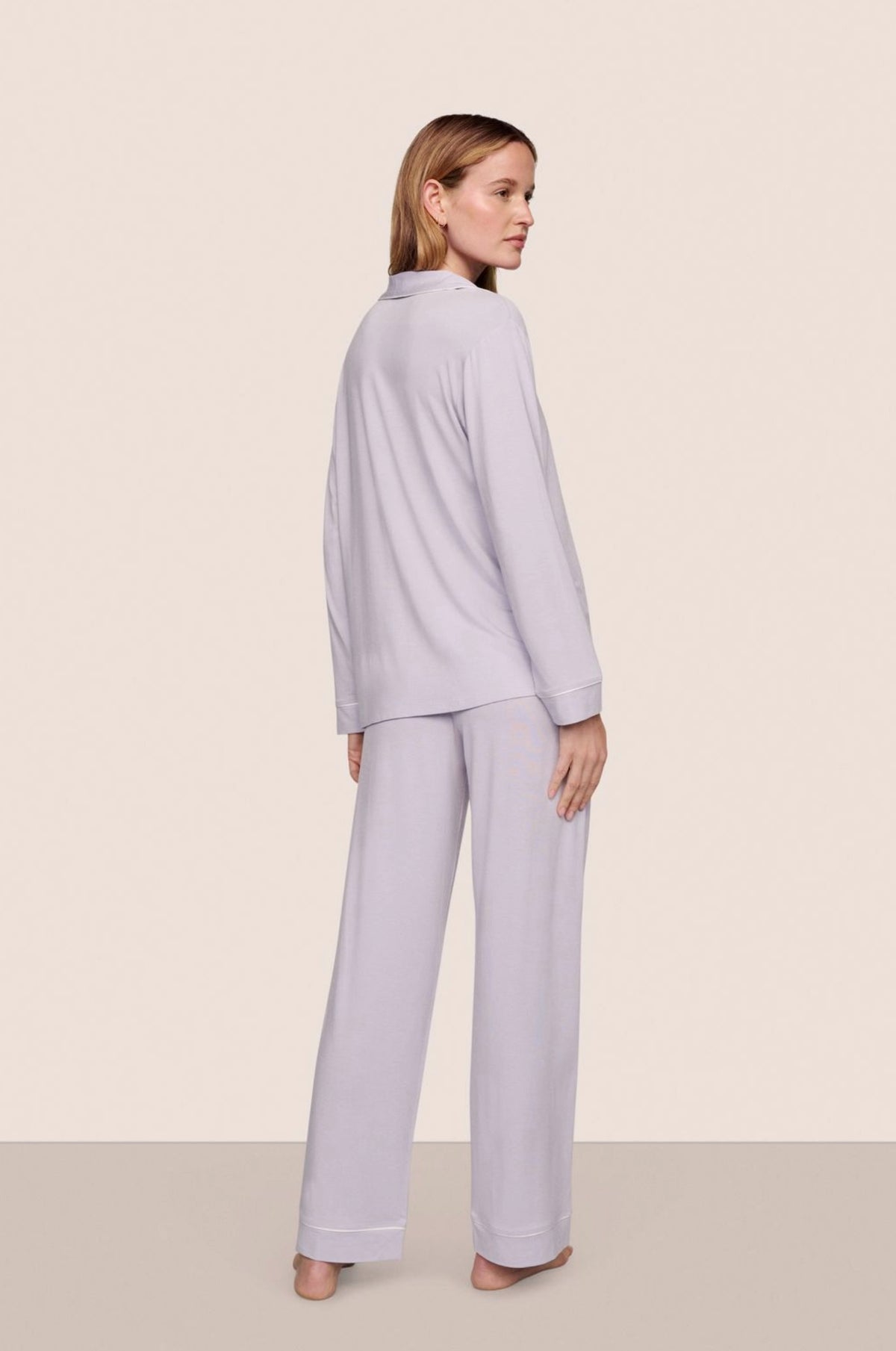 Gisele long pajama set - thistle