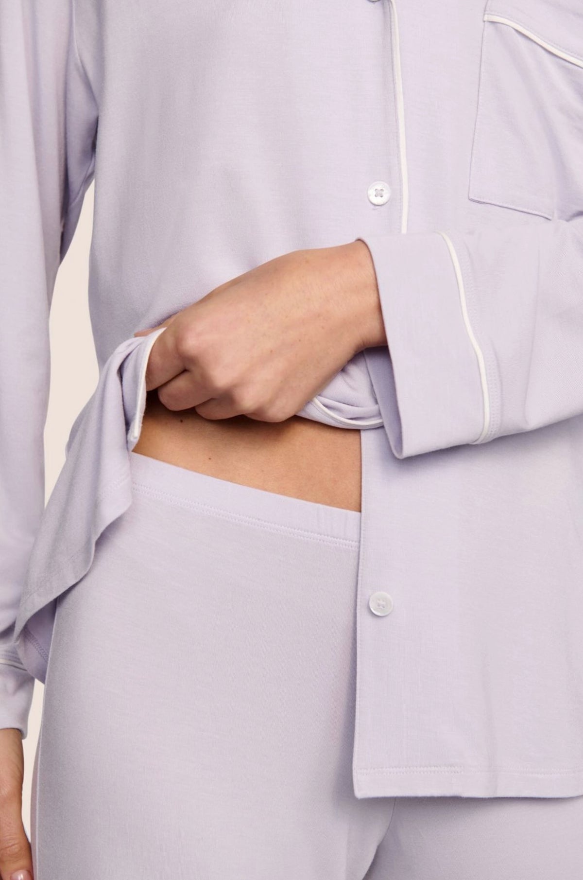 Gisele long pajama set - thistle