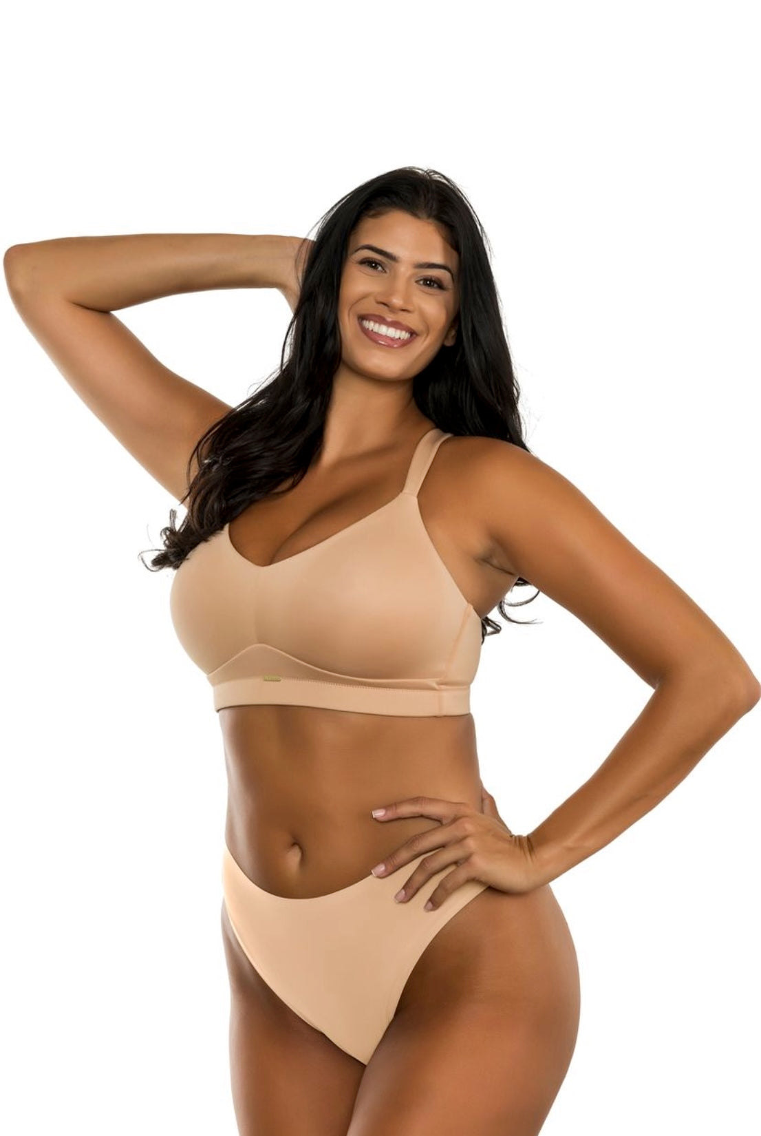 Holly wire-free full-bust seamless bra