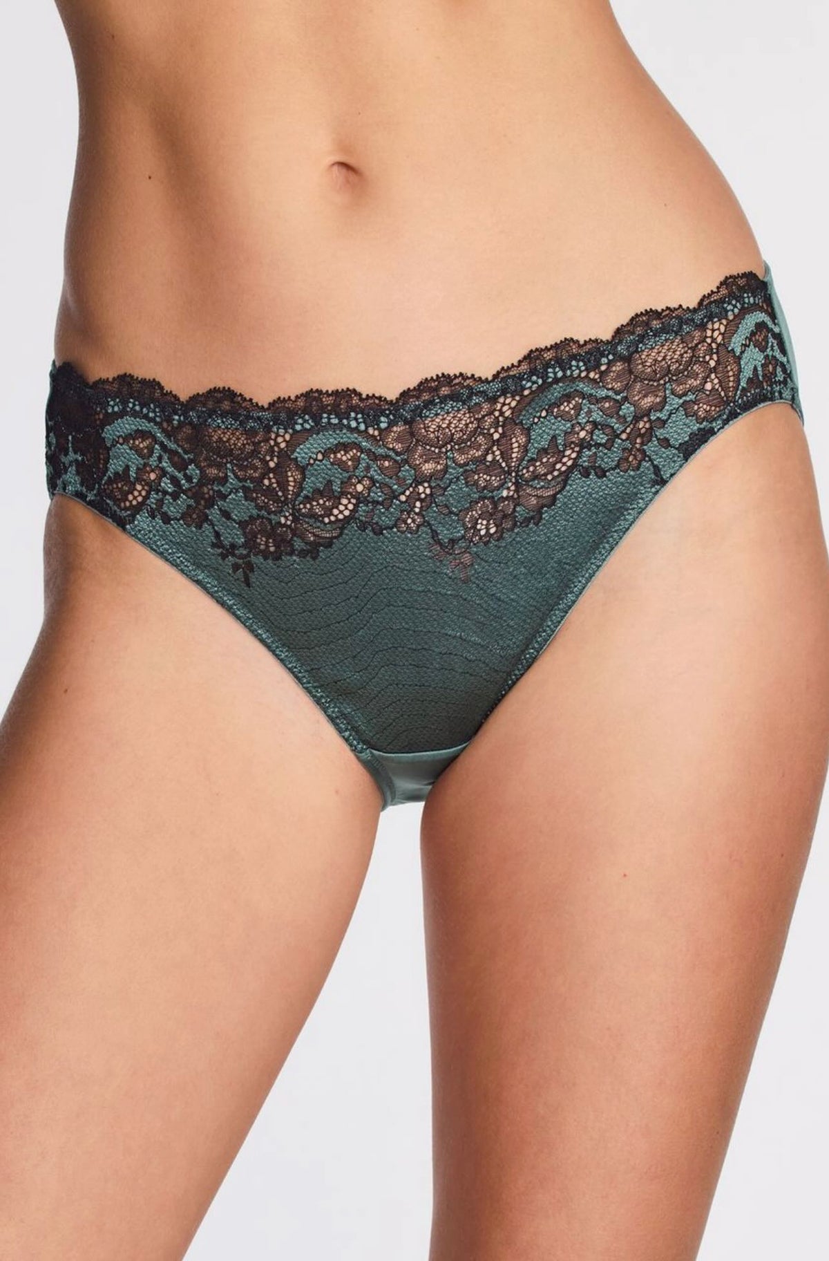 Modern Affair Bikini - silver pine/black