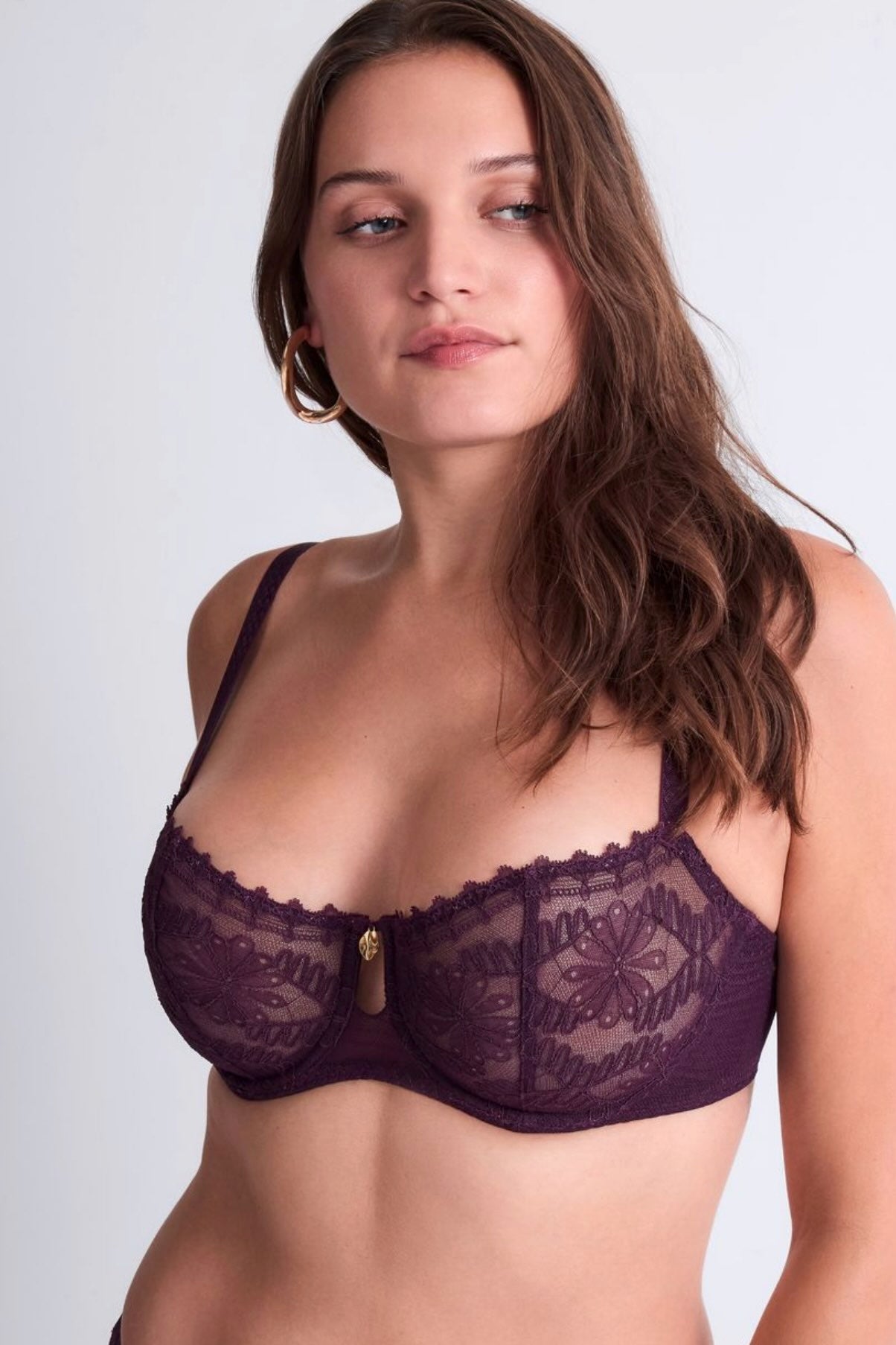 Mystery of Love half cup bra