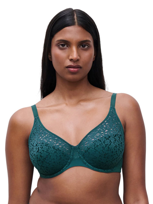 Norah Comfort underwire bra - emerald green
