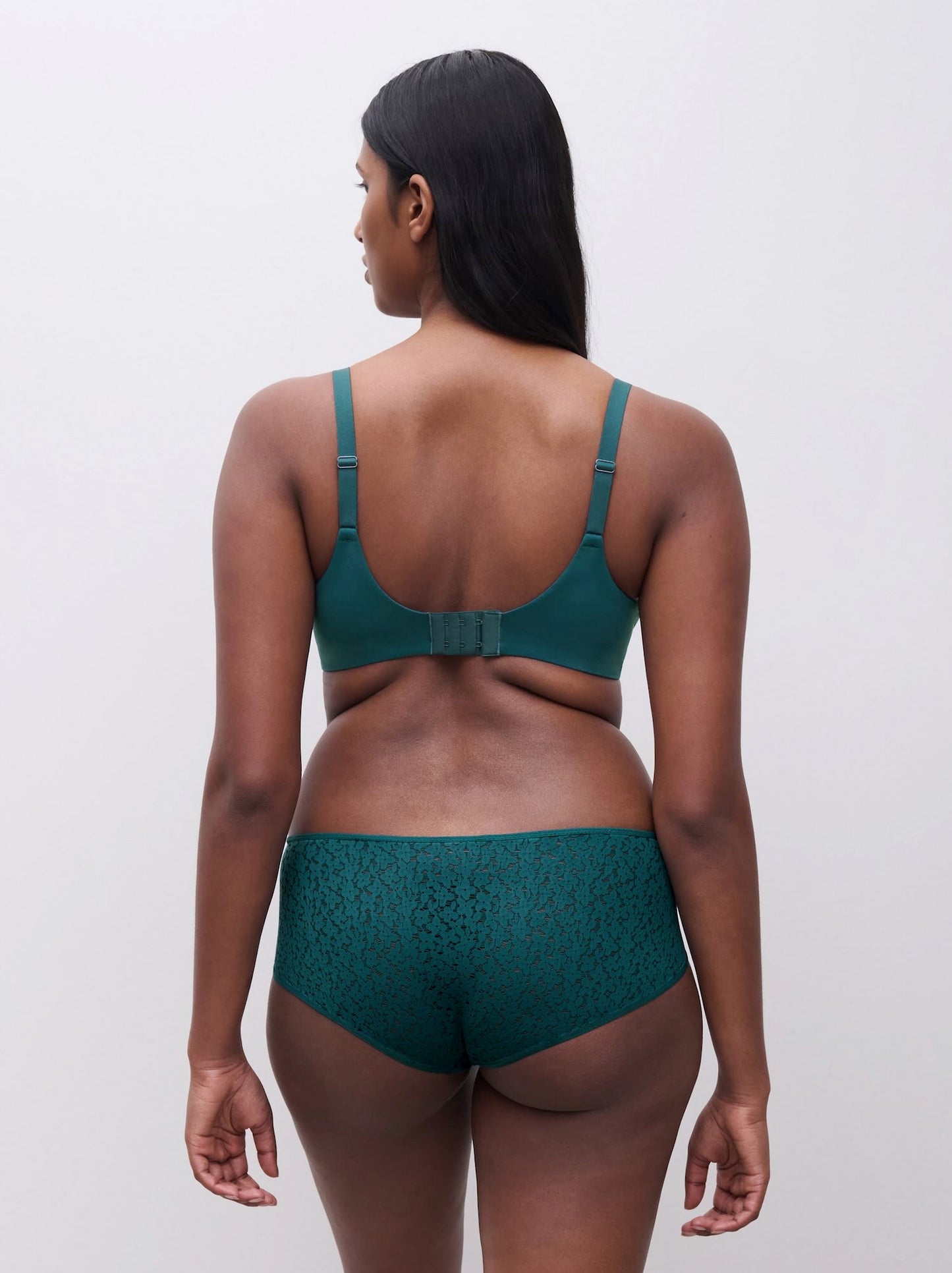 Norah Comfort underwire bra - emerald green