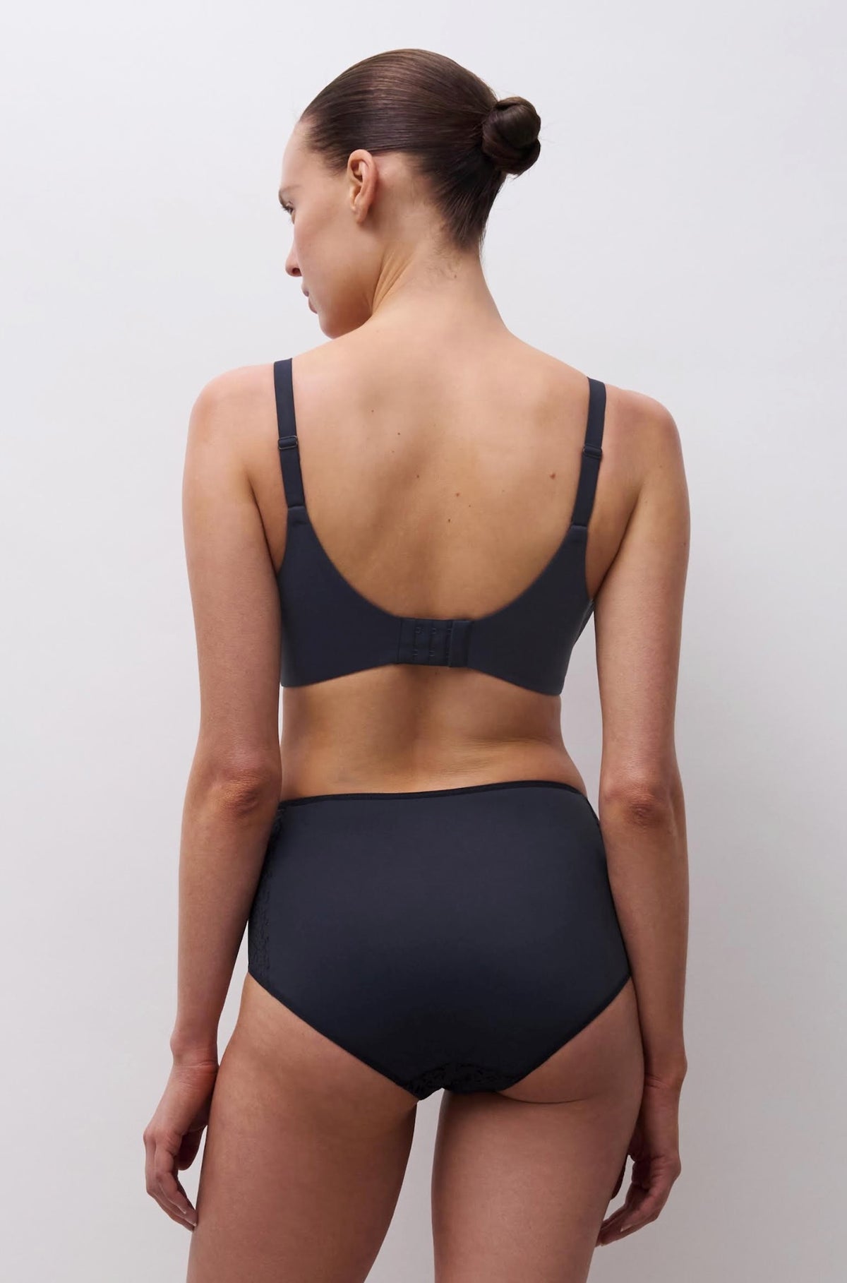 Norah High Waist brief - Marine Blue