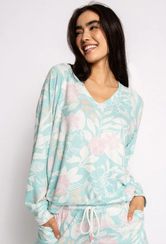 Peachy Party long sleeve top
